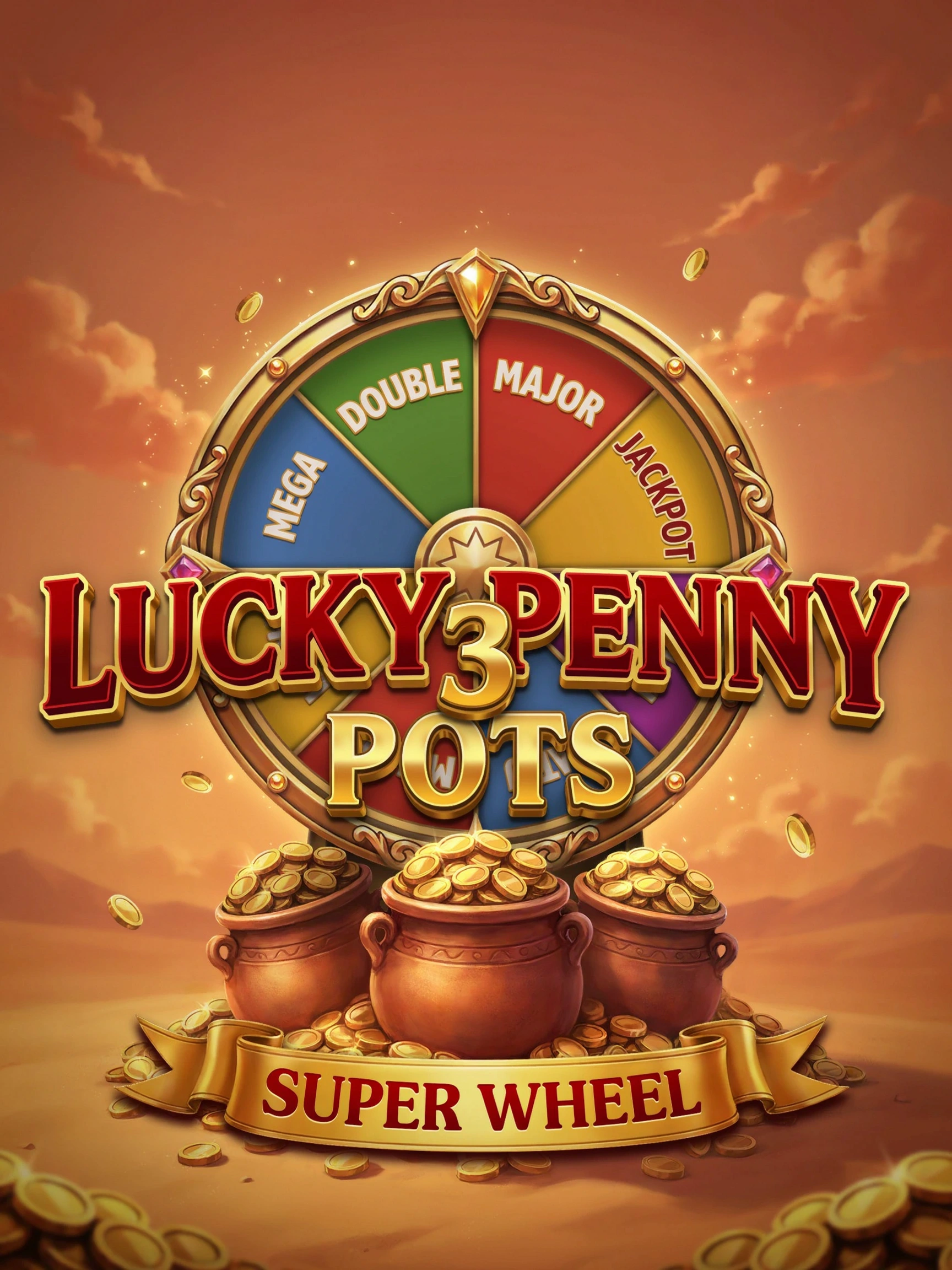 Lucky Penny 3 Pots Super Wheel pokie thumbnail