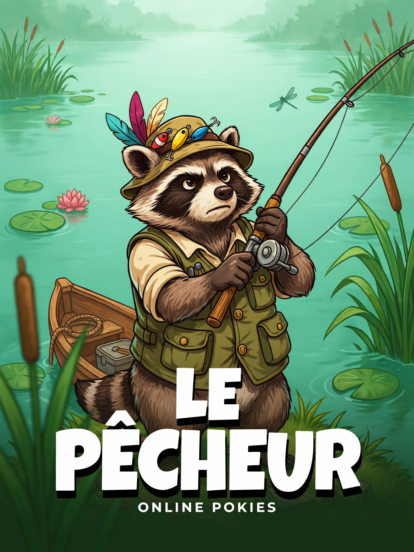 Artwork from the Le Fisherman pokie