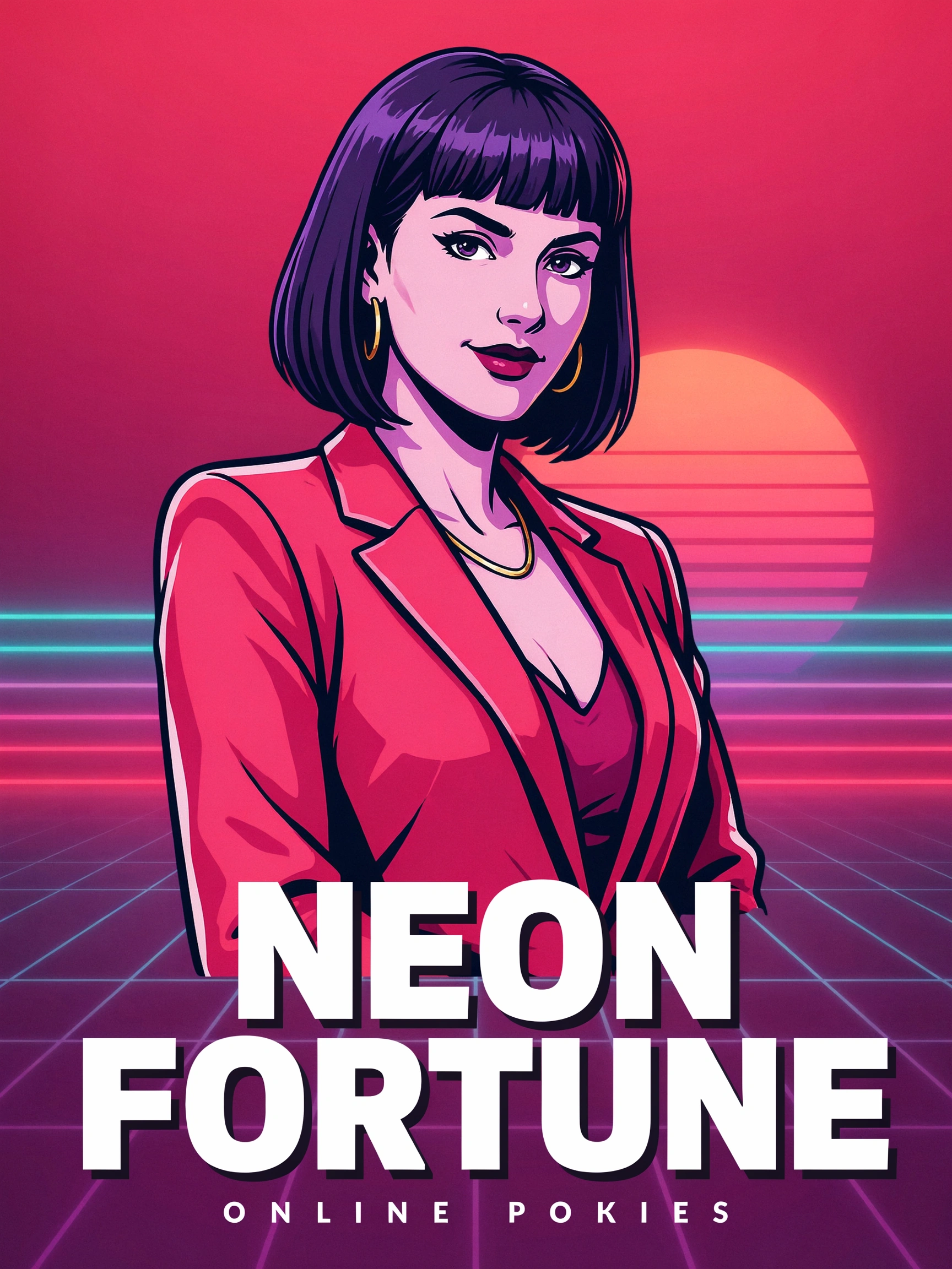 Title art for the Miami Millions online pokie